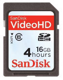 Sandisk Ultra II SD Video HD Card 16GB (SDSDHV-016G-E)